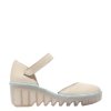 Sandały Fly London BISO 305 Offwhite Mousse P501305022